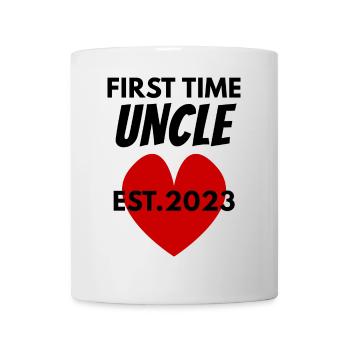 Onkel 2023 - Tasse - Weiß - Vorne