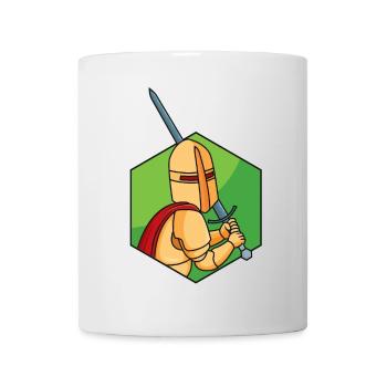 Kleiner Ritter - Tasse - Weiß - Vorne