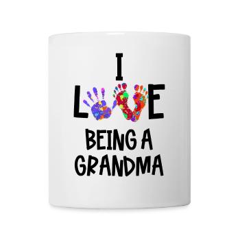 Déclaration de grand-mère Grand-mère Retraitée Vieille Femme - Mug blanc - blanc - Devant