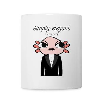 Süßer Vampir in AXOLOTE Tuxedo - Tasse - Weiß - Vorne