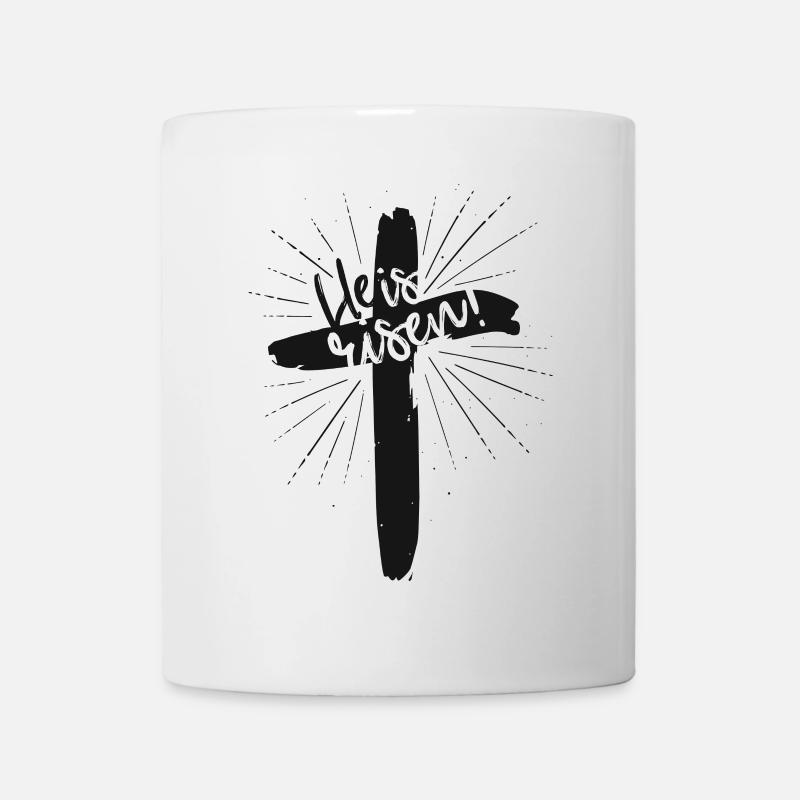He is risen - Tasse - Weiß