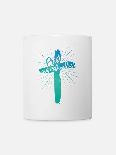 Auferstanden - Tasse - Weiß