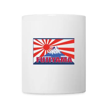 Fujiyama the highest mountain Japan - cool Fuji shirt - Mug - white - Front