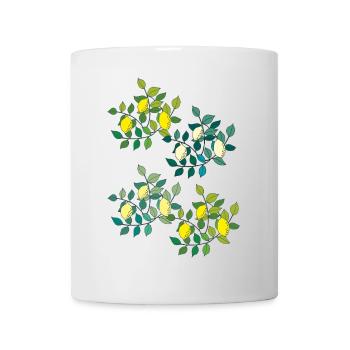 lemons 4x - Mug - white - Front