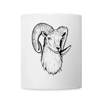 Widder Sternzeichen Geburtstag - Tasse - Weiß - Vorne
