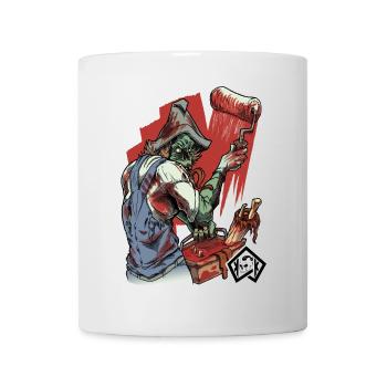Painters, varnishers, artists, craftsmen - Mug - white - Front