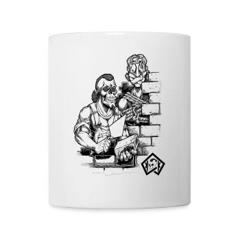 Maurer, Maurermeister, Handwerker - Tasse - Weiß - Vorne