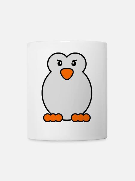 Pinguin Vogel Tier Antarktis Kälte Südpol - Tasse - Weiß