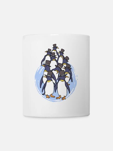 Birds Animal Zoo Penguin Antarctica Seabird - Mug - white