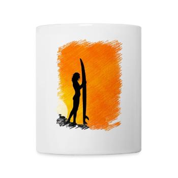 surfing - Mug - white - Front