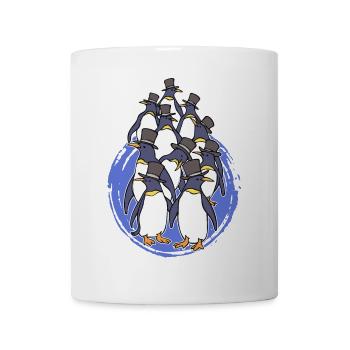 Kalt Eis Pinguin Tier Antarktis Seevogel - Mug - white - Front