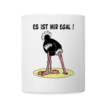 Es ist mir egal - Tasse - Weiß - Vorne