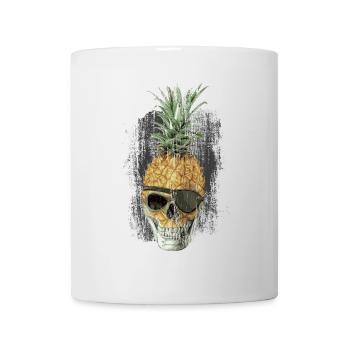 Ananas Pirat - Tasse - Weiß - Vorne