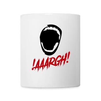 Argh!!! Schreien!!! - Tasse - Weiß - Vorne