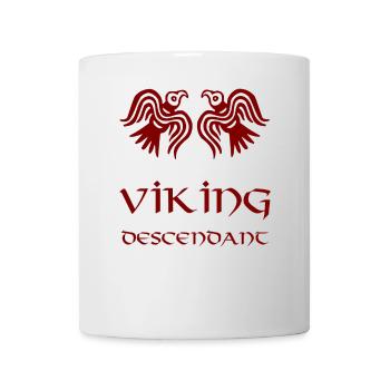 Rouille descendante viking - Mug blanc - blanc - Devant