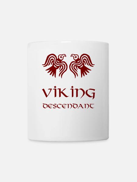 Wikinger-Nachfahre Rost - Tasse - Weiß