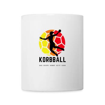 Korbball das beste Hobby seit 1896 - Tasse - Weiß - Vorne
