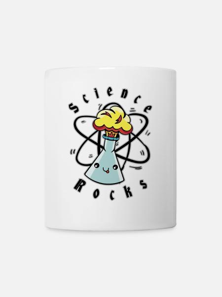 Wissenschaft Rockt - Tasse - Weiß