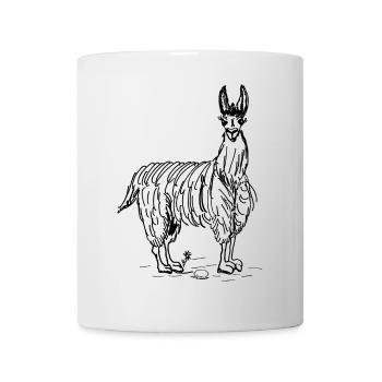 lama - Mug - white - Front