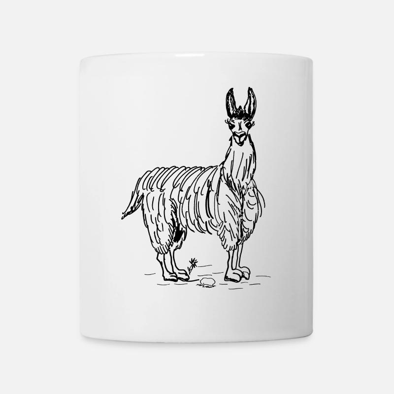 lama - Mug - white