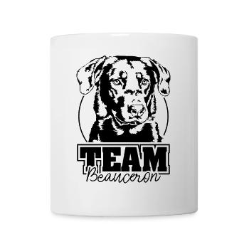ÉQUIPE BEAUCERON Chien de sport Chiens Chien Wilsigns - Mug blanc - blanc - Devant