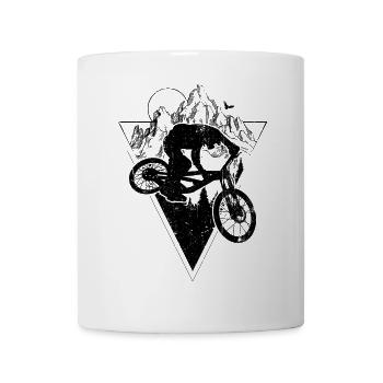 Mountain bike - Mug - white - Front