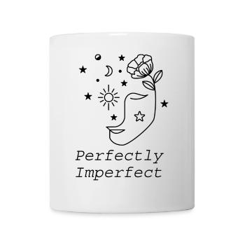 Perfectly imperfect - Mug - white - Front