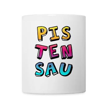 Pistensau Après-Ski Skifahren Comic coole Quotes - Tasse - Weiß - Vorne