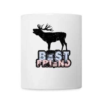 Best Friend Deer Hirsch - Mug - white - Front