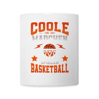Basketball Basketballerin Frauen Basketball - Tasse - Weiß - Vorne
