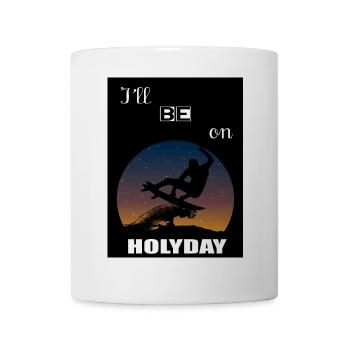 I will be on vacation - Mug - white - Front