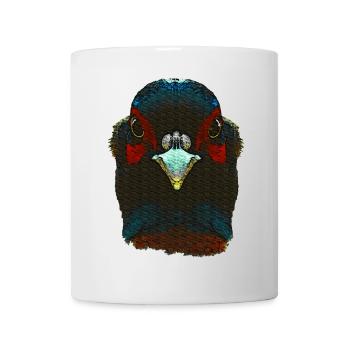 tierprints für männer, jagdfasan - Tasse - Weiß - Vorne
