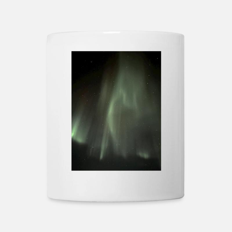 Das Oberlicht der Nordlichter - Tasse - Weiß
