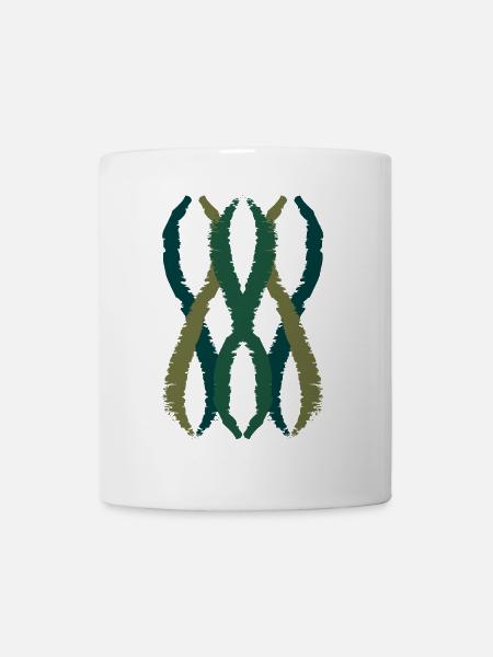wave Art 03 - Tasse - Weiß