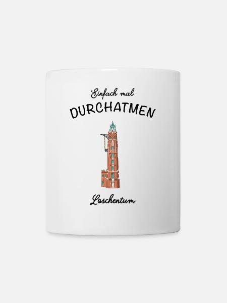 Bremerhaven, Leuchtturm Loschenturm - Tasse - Weiß