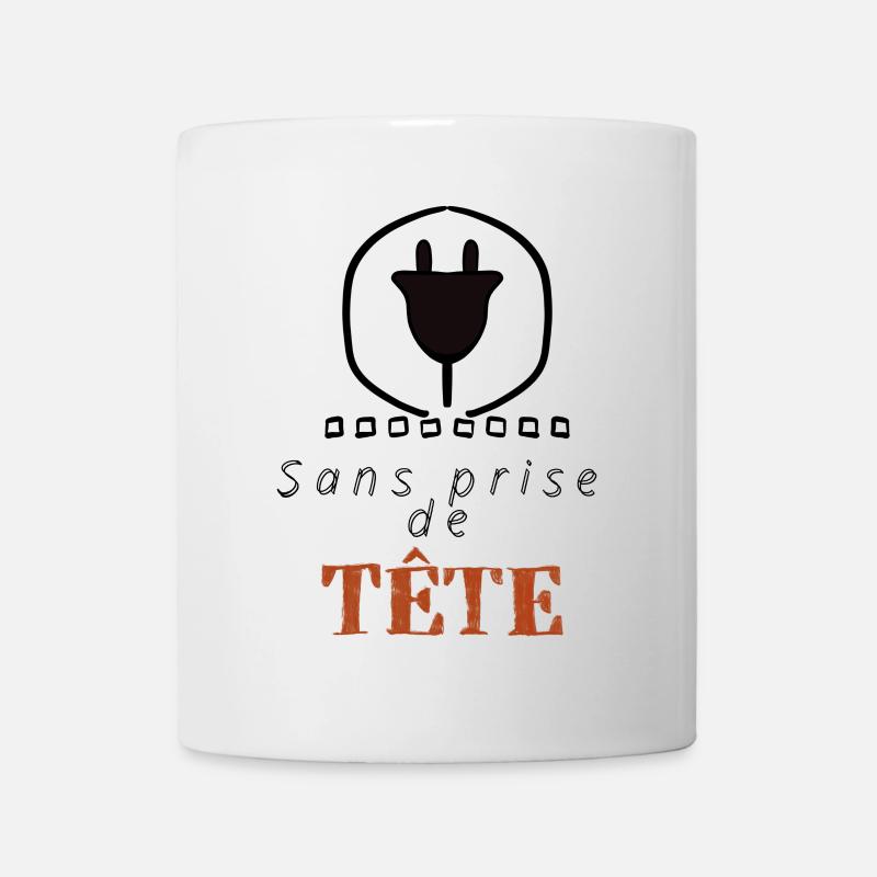 Sans prise de Tête - Mug blanc - blanc