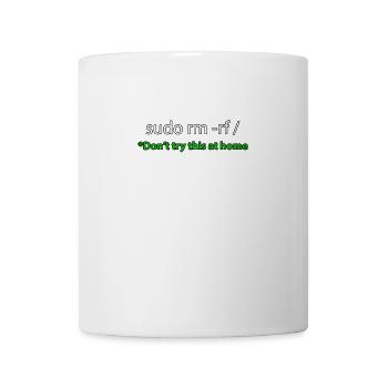Sudo Command Joke Tee - Mug - white - Front