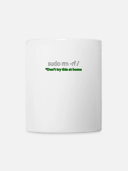 Sudo Command Joke Tee - Mug - white