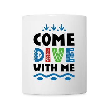 Trendy T-shirts for divers - Mug - white - Front