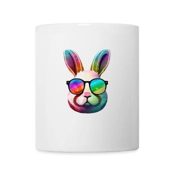 Lunettes de soleil Rainbow Prism Bunny - Mug blanc - blanc - Devant