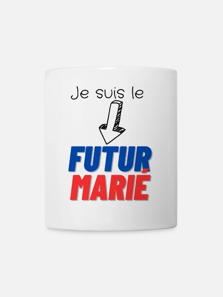 EVG futur marié. Enterrement vie célibataire - Mug blanc - blanc