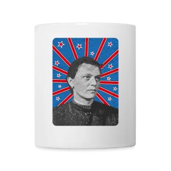 T-Shirt Virginia Tonelli antifaschistisch friaulisch - Tasse - Weiß - Vorne