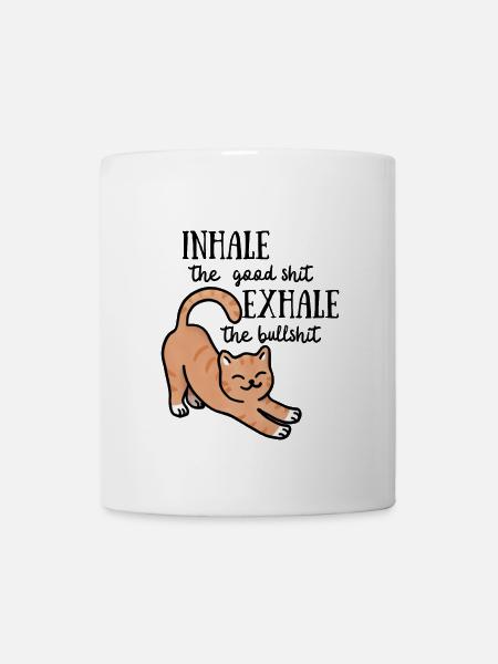 Positivity Cat - Tasse - Weiß