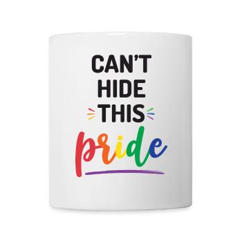 Pride Month - Ich kann diesen Stolz nicht verbergen - Tasse - Weiß - Vorne