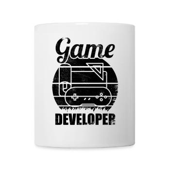Funny game developer - Mug - white - Front
