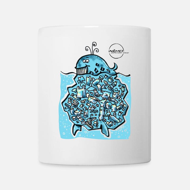 WhaleBerg von . Nemo - Tasse - Weiß