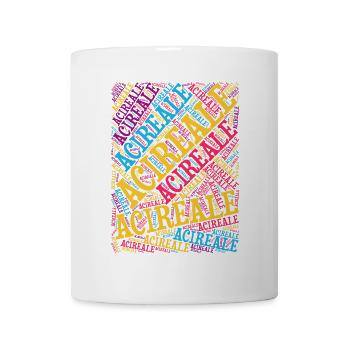 Sicilia t-shirt Acireale t shirt word cloud - Mug - white - Front