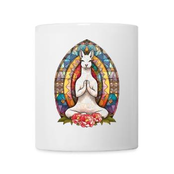 yoga, zen attitude, zen - Mug - white - Front