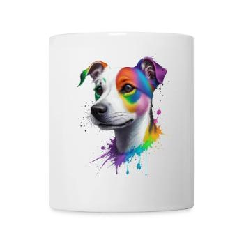 Jack Russel Terrier - Tasse - Weiß - Vorne