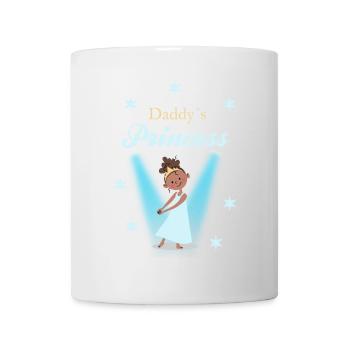 Papa Prinzessin - Tasse - Weiß - Vorne